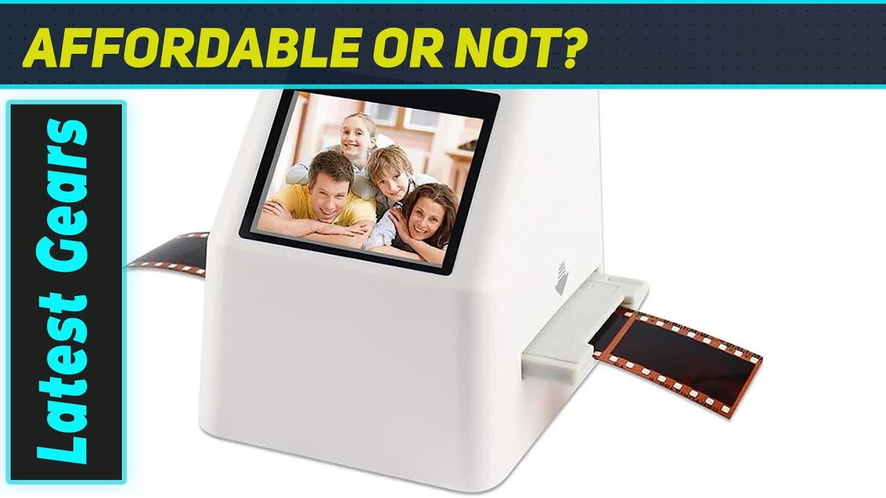 22 MP Film Scanner: The Best Way to Digitize 35/135mm, 110, 126KPK Film!