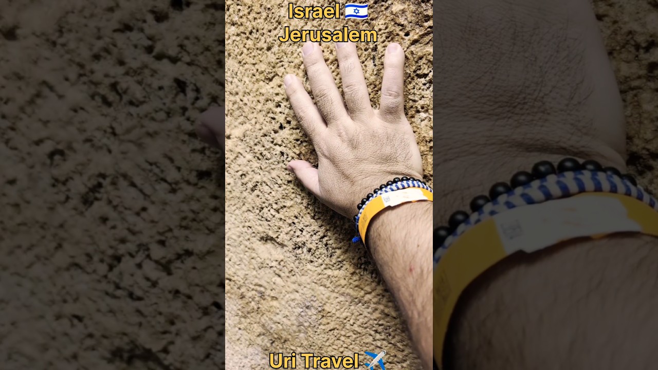 #Uritravel ✈️ | Israel 🇮🇱 | Jerusalem | Western wall tunnels