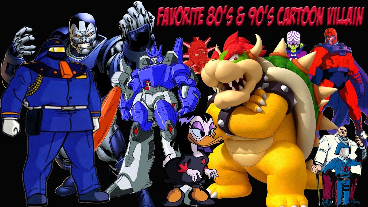 Who Are The Best 80s and 90s tv cartoon villains
