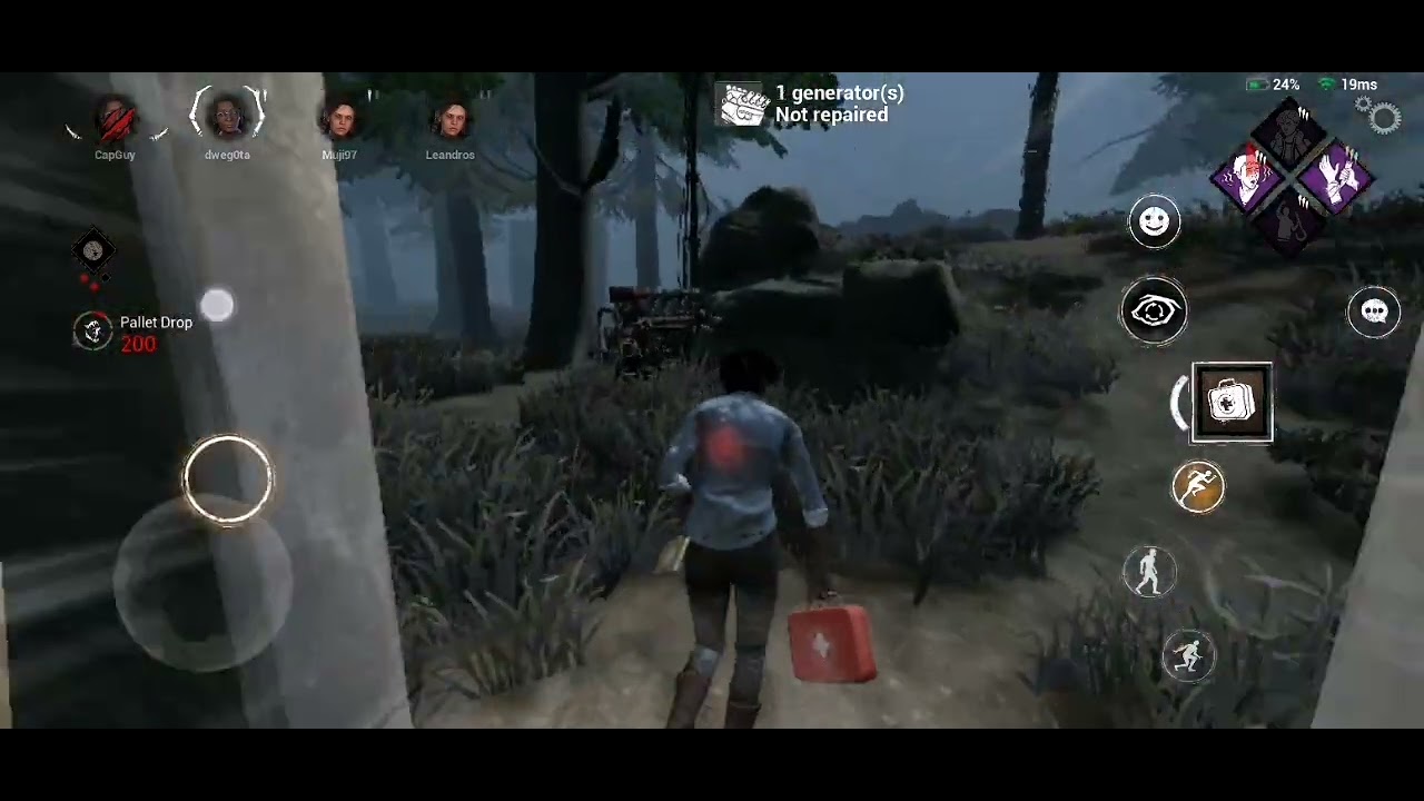 i survived the game dead by daylight mobile (funny moment) - YouTube