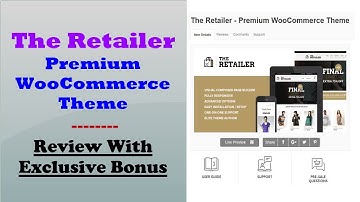 The Retailer – Premium WooCommerce Theme