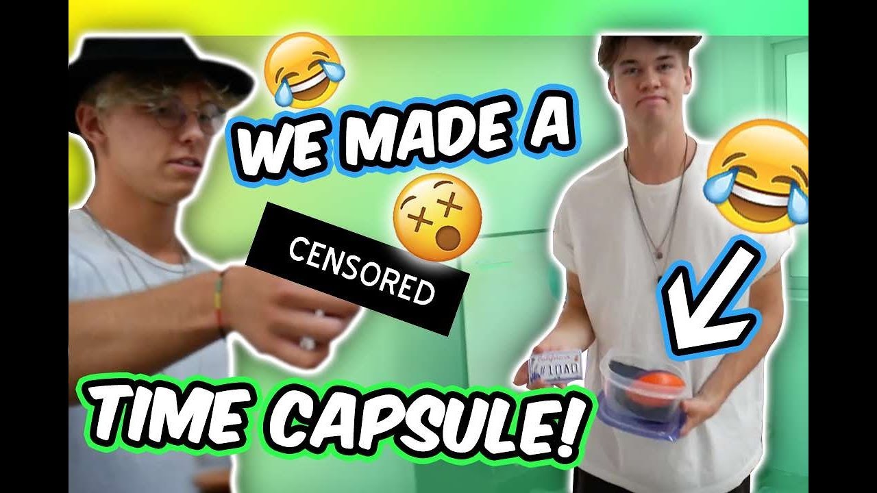 WE MADE A TIME CAPSULE?!