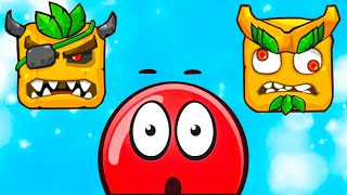 Новый Красный Шар Бонус #8. Мультик Игра Несносный Red Ball Bounce На Игрули Tv