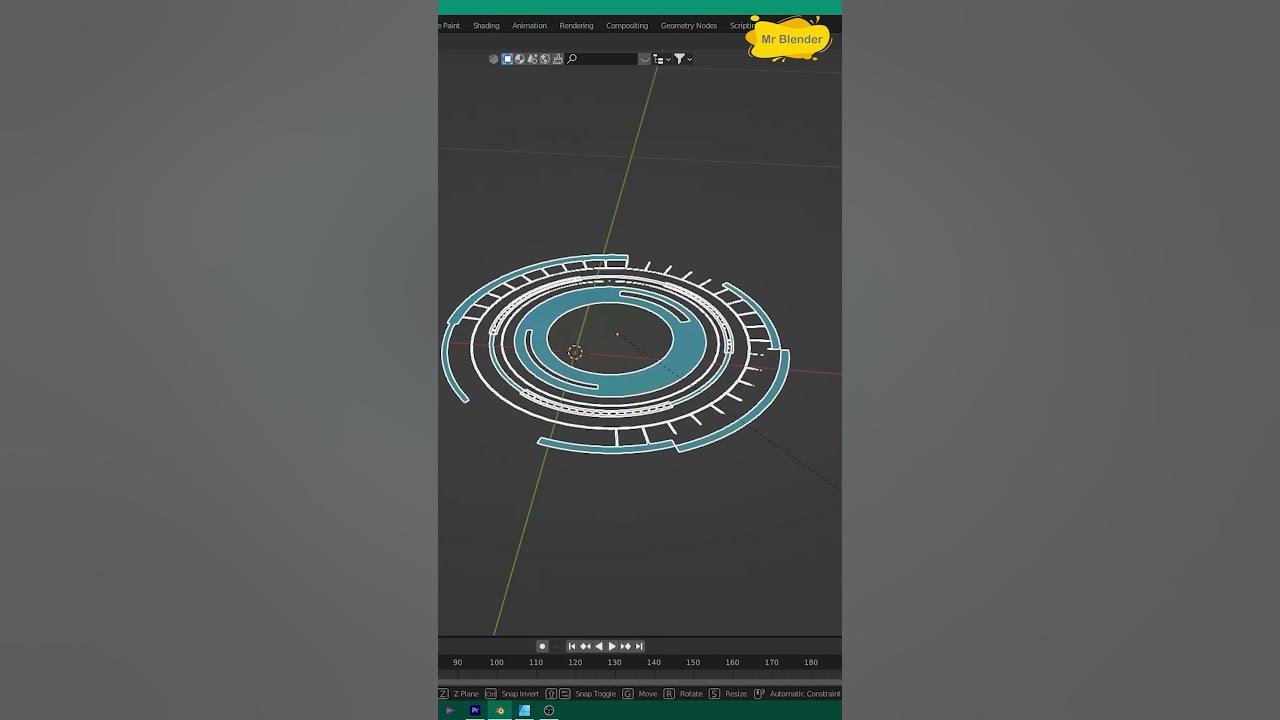 SVG to Blender how to import svg vector file in blender short trick