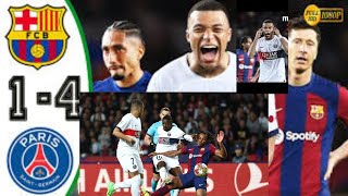 BARCELONA vs PSG (1-4) |  Highlights & All Gоals HD 2024sport channel#sky sport news