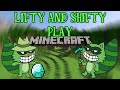 LIFTY AND SHIFTY PLAY: Minecraft | Teaching Two Raccoons How to Play a Block Survival Game