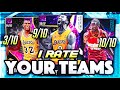 I RATE YOUR TEAMS!! #31! SO MANY GREAT SQUADS!! | NBA 2K21 MyTEAM SQUAD BUILDER REVIEWS!!