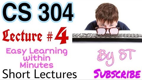 Lecture no 4 (CS-304)#V.uShort Urdu Lecture With Sadia Tariq