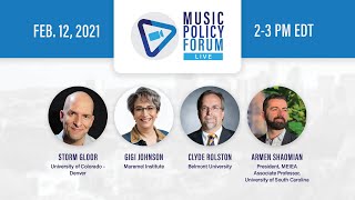 The State Of Music Industry Education - Music Policy Forum Live
