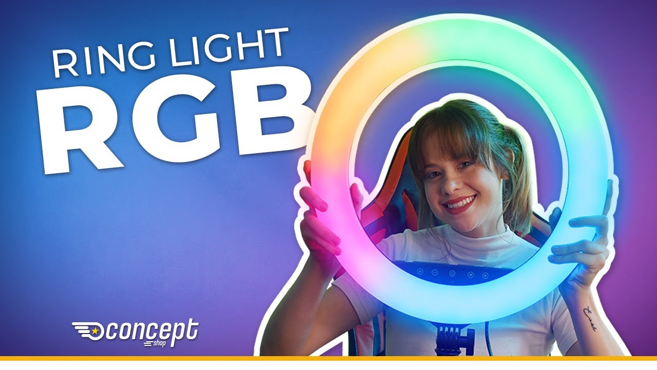 UNBOXING Ringlight RGB - Tudo que você precisa saber!