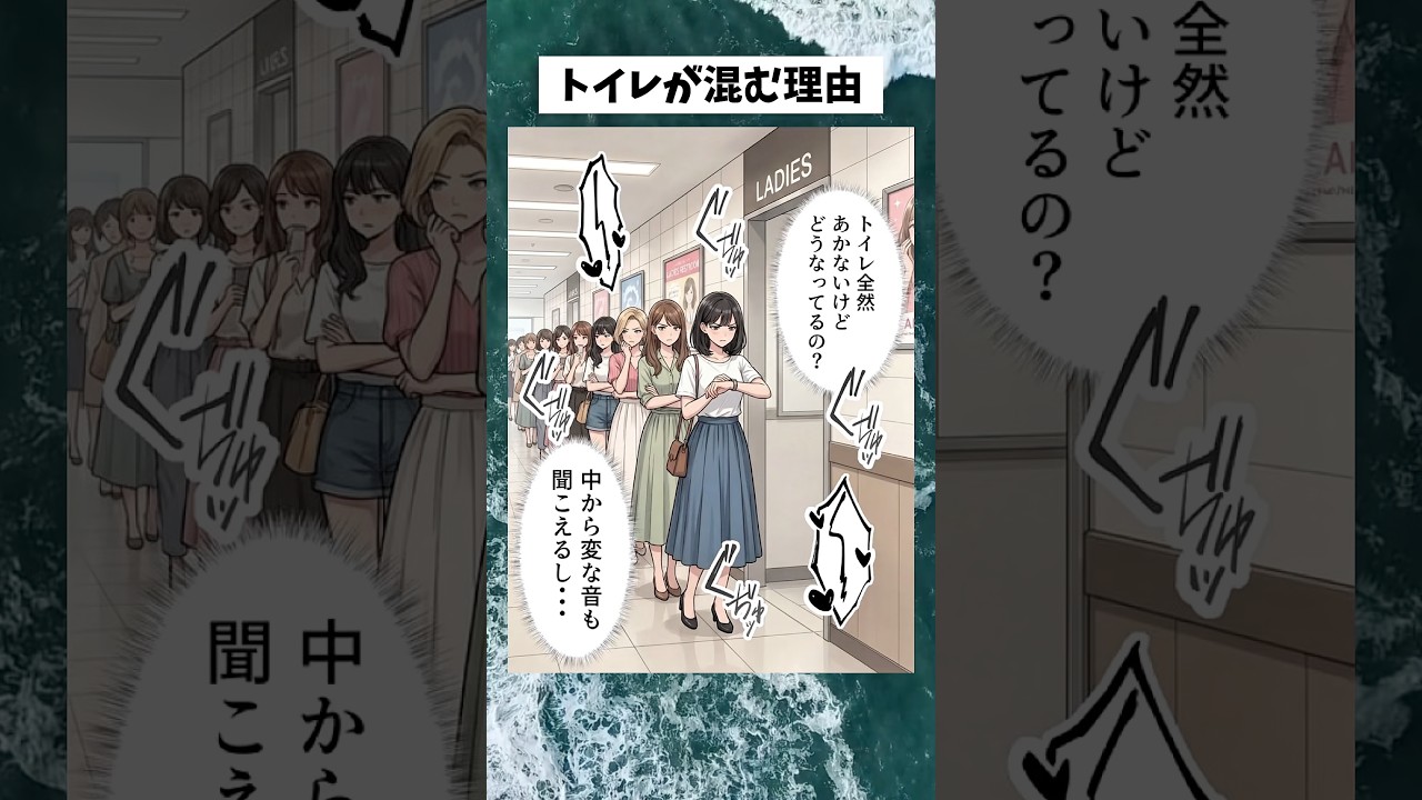 トイレが混む理由