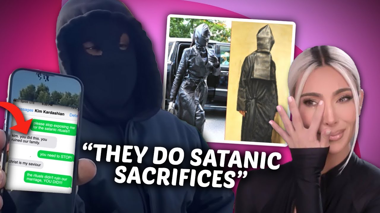 Kanye West Exposes How Kim Kardashian's SATANIC Ties Ruined Their ...