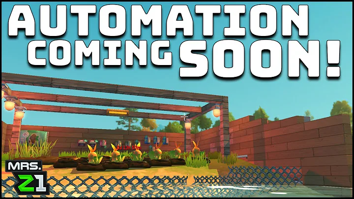 Getting Ready For Automated Watering On The Farm ! Scrap Mechanic Episode 6 | Mrs. Z1