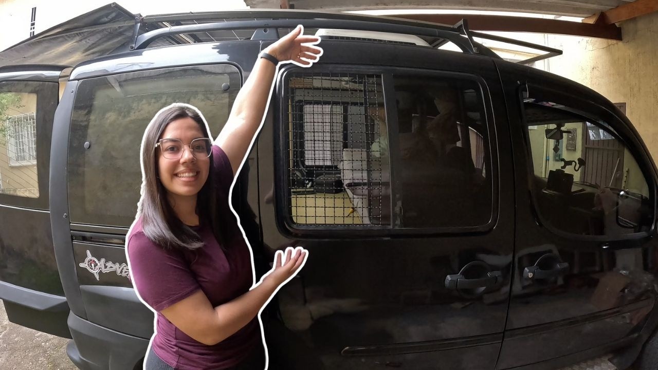 Como Fazer uma Grade para Motorhome | Mais Segurança, Ventilação — Reforma da Doblo Motorhome Ep. 08