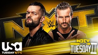 WWE NXT SUPER TUESDAY - ADAM COLE VS FINN BALOR - NXT CHAMPIONSHIP 09\/07\/2020