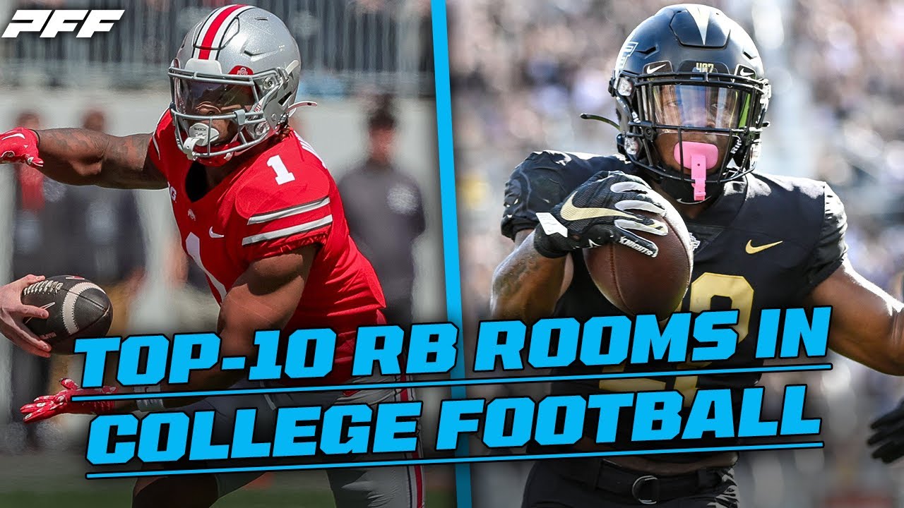 Top-10 RB Rooms in College Football: Ohio State, UCF & more! - YouTube