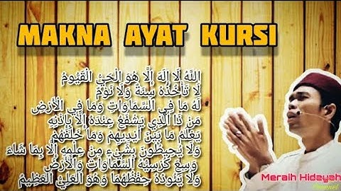 Makna Ayat Kursi - Ustadz Abdul Somad, Lc., MA.
