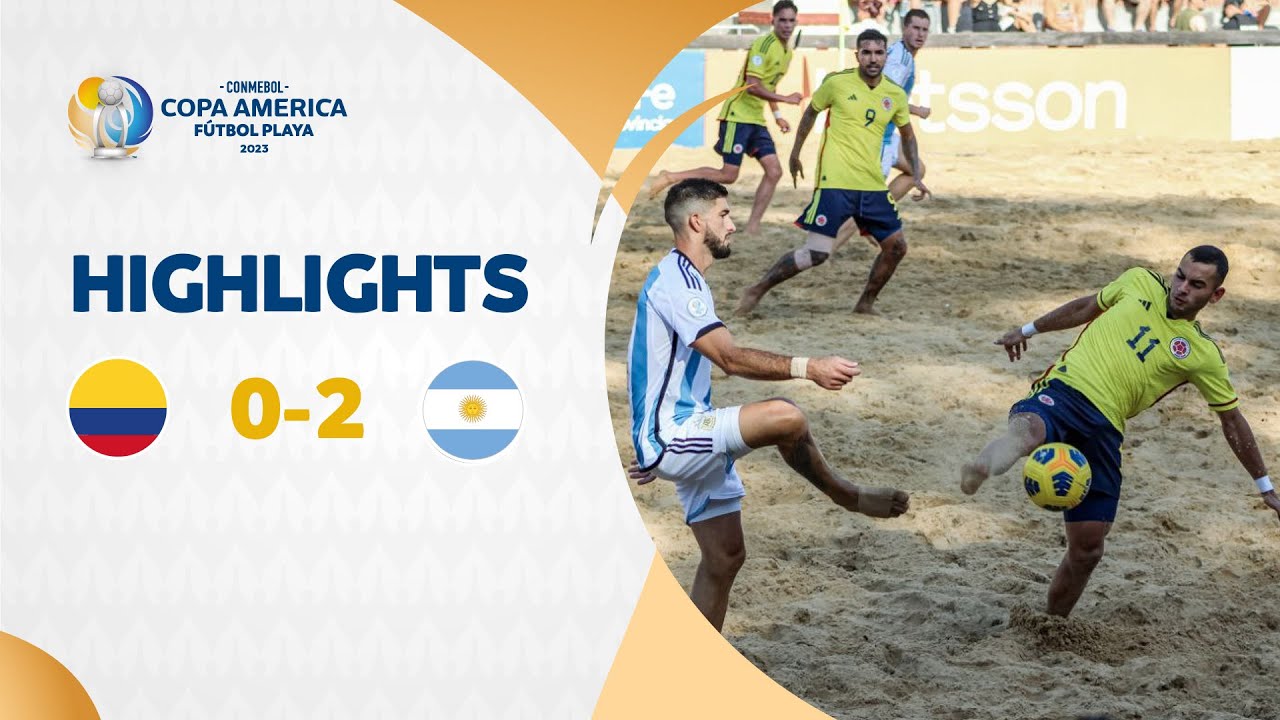 CA Playa 2023 | Colombia 0-2 Argentina | Semifinal