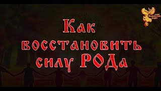 В чём сила РОДа? Как восстановить силу РОДа?