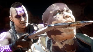 MK11 All Fatalities on Geras Solid Tan/Sand
