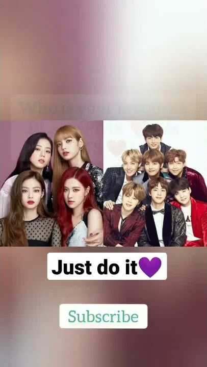 BTS vs BLACKPINKAN #COMMENT #btsarmy #blackpinkarmy 💜🤍✨