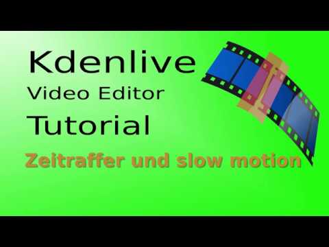 Kdenlive -Zeitraffer + Slow Motion Effekt (V 19.08.1)