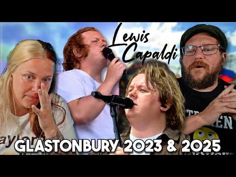 You HAVE to See Both Performances! | Americans React to Lewis Capaldi Live at Glastonbury 2023/2025