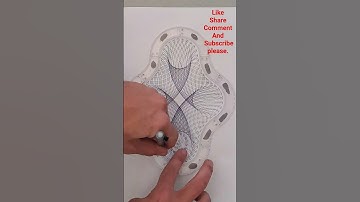 Attractive Spirograph. Satisfying Spirograph Geometry.