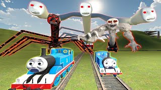 Building a Thomas Train Chased By Monster Thomas Train in Garry's Mod