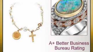 Majestic Freshwater Pearl Rosary Bracelet in 14 karat Yellow Gold