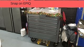 Snap-on' s EPIQ mobile work STATION. Toolbox tour. Part 1.