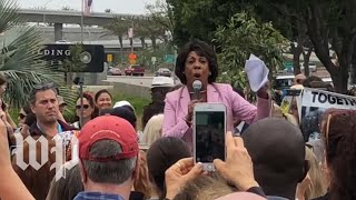 Rep. Waters on Trump administration: 'Tell them they’re not welcome'