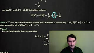 Uniform and Exponential Distributions