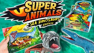 SUPER ANIMALS SEA DINOSAURS EDITION Ils reviennent mais sous l'eau ! Pochettes dinosaures Altaya