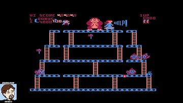 Atari 8-bit - Donkey Kong