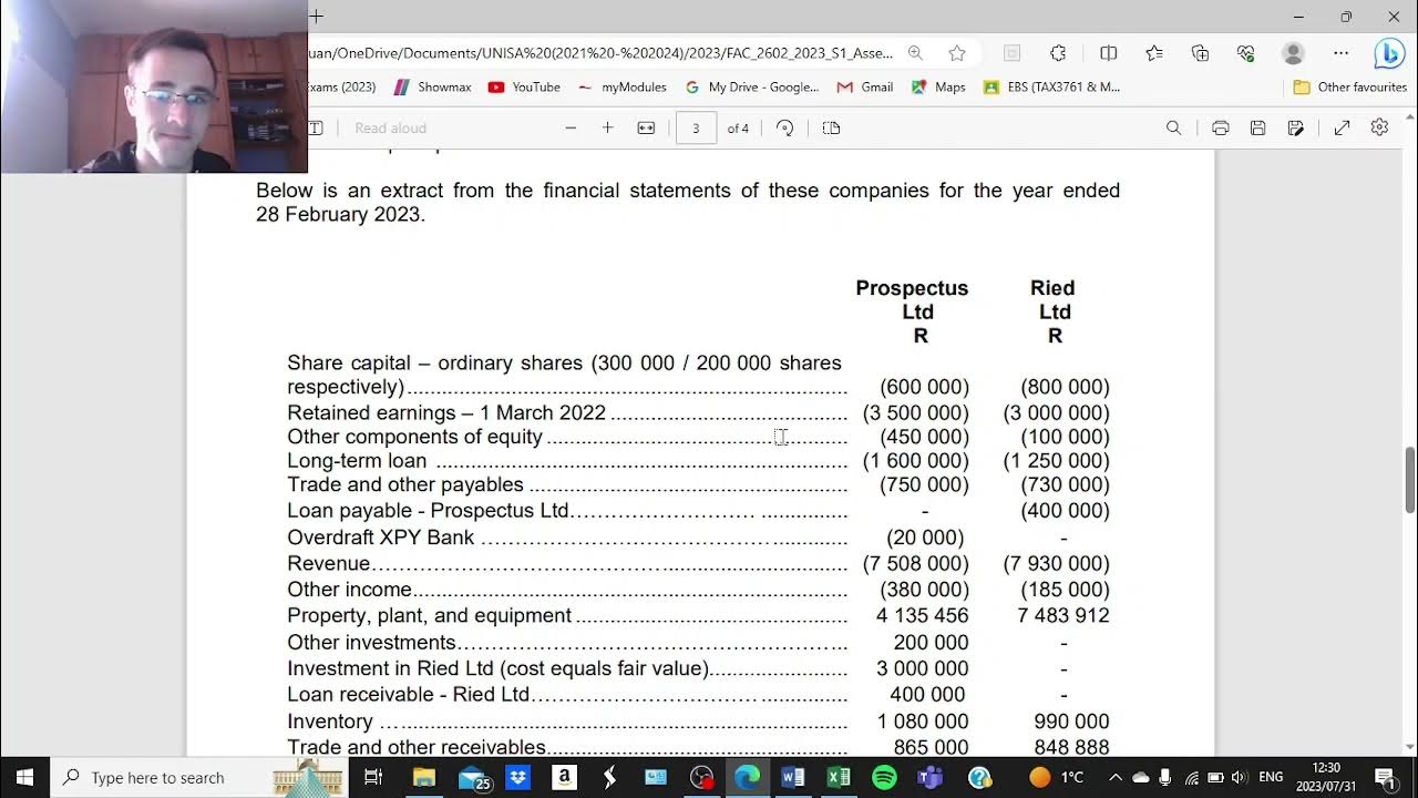 FAC2602 Assessment 01 Semester 1 2023 - YouTube