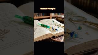 How to Make Reusable Resin Pen 🖊️ | DIY Resin Pen Tutorial for Beginners #diy #resin