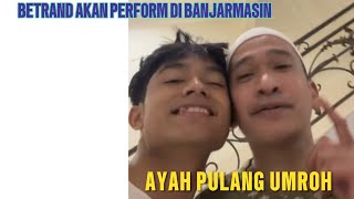 Download Lagu AYAH PULANG UMROH, ONYO AKAN OFFAIR DI BANJARMASIN #betrandputraonsu #rubenonsu  MP3