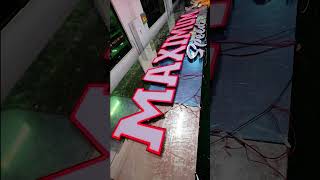 Cool illusion signboard#storefront #storefrontsign #sign #ledsign
