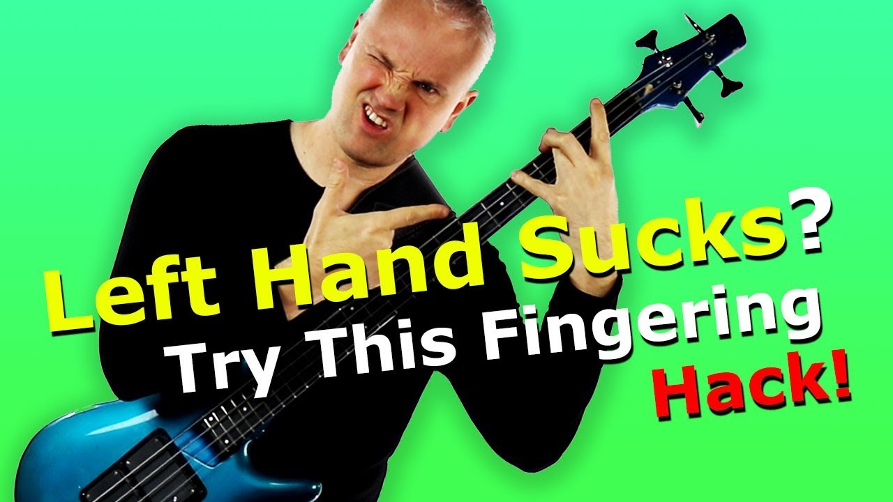 Левая рука — отстой? Попробуйте этот трюк с аппликатурой!