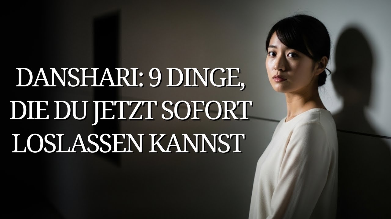 Danshari: 9 Dinge, die du jetzt sofort loslassen kannst | Japanischer Minimalismus