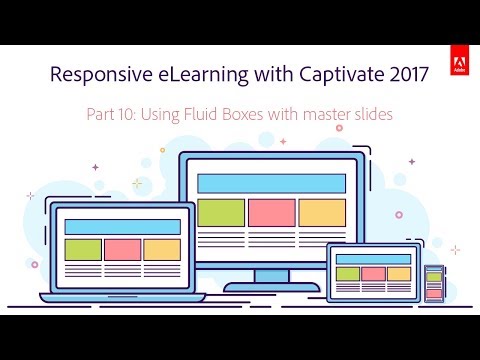 Responsive eLearning with Captivate 2017 – Part 10: Using Fluid Boxes with master slides