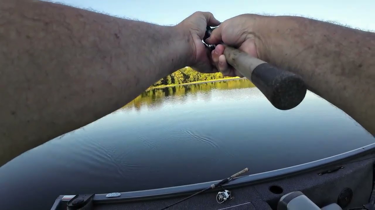 Bass fishing Lake Rupert fall week 18