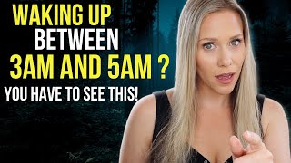 Do You Often Wake Up Between 3AM and 5AM?  The Shocking Reason Why!