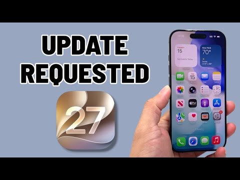 iOS 27 Update Stuck On Update Requested (FIXED)