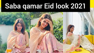 Saba Qamar Eid Pics 2021 Saba Qamar Eid Look