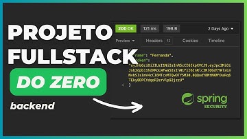 FULLSTACK PROJECT WITH LOGIN USING SPRING SECURITY + JWT | BACKEND