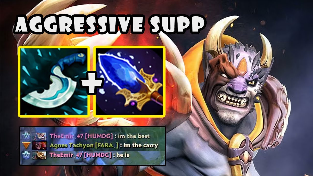 How to Play Aggressive MVP Lion Support with 12MIN Blink Dagger | Dota 2 Gameplay 7.40