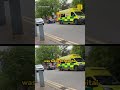 Police vehicle and car crash in south Manchester