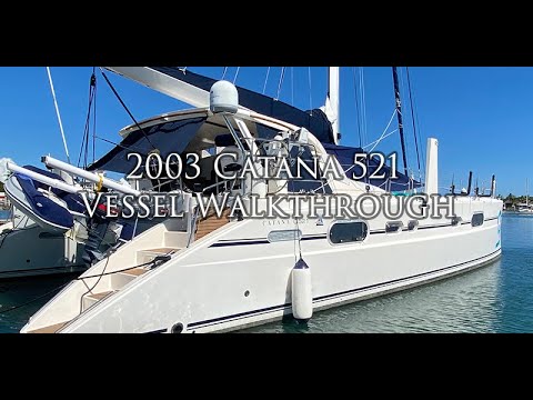 2003 Catana 521 02 Vessel Walkthrough